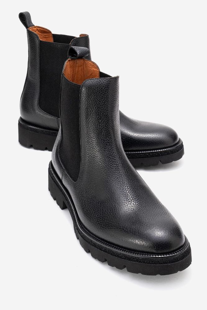 erkek-deri-lastikli-bot-SIYAH FLOTER-GLR8778-0100866_0